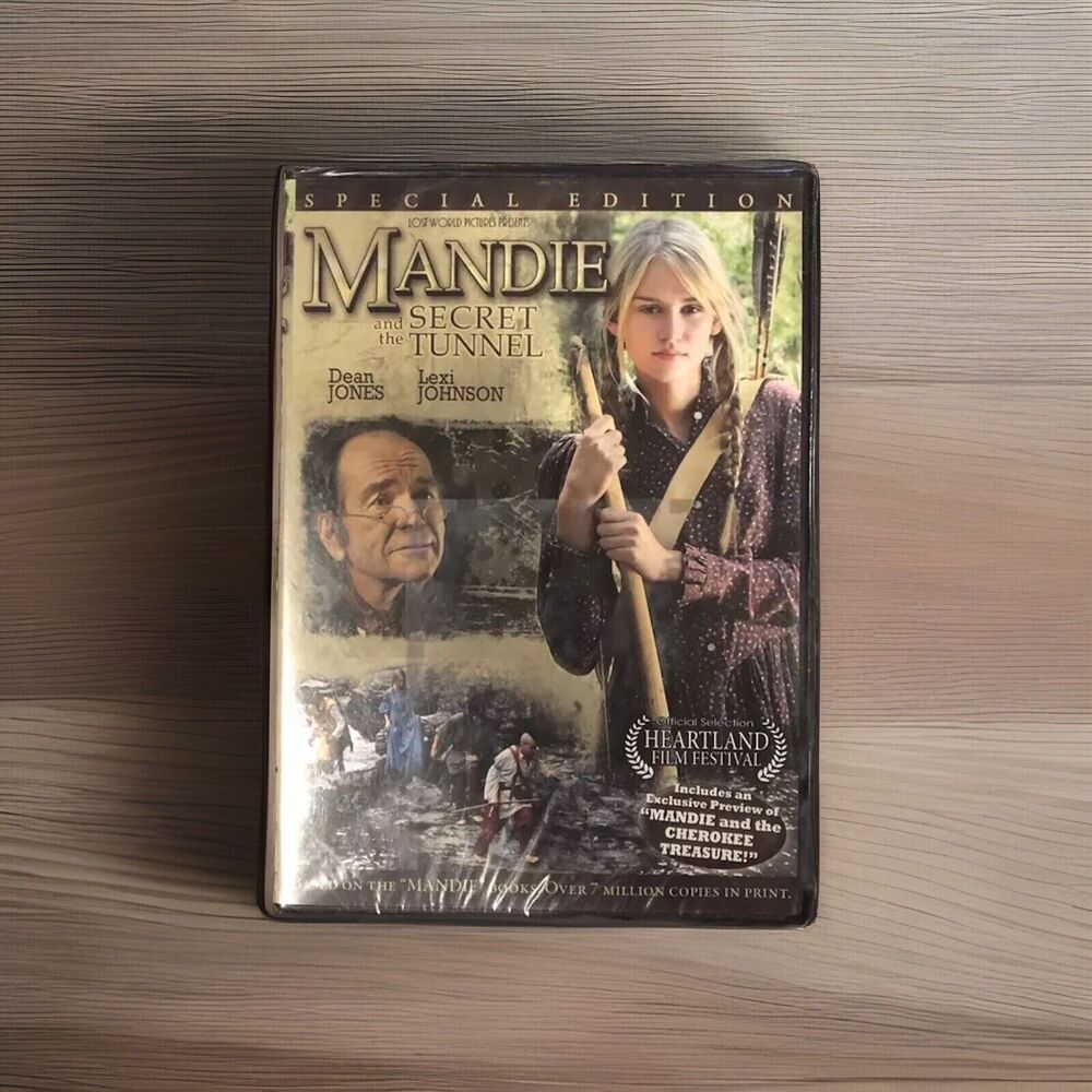 Mandie & the Secret Tunnel DVD Special Edition Family Drama Movie Dean Jones